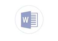 Word文档合并图标
